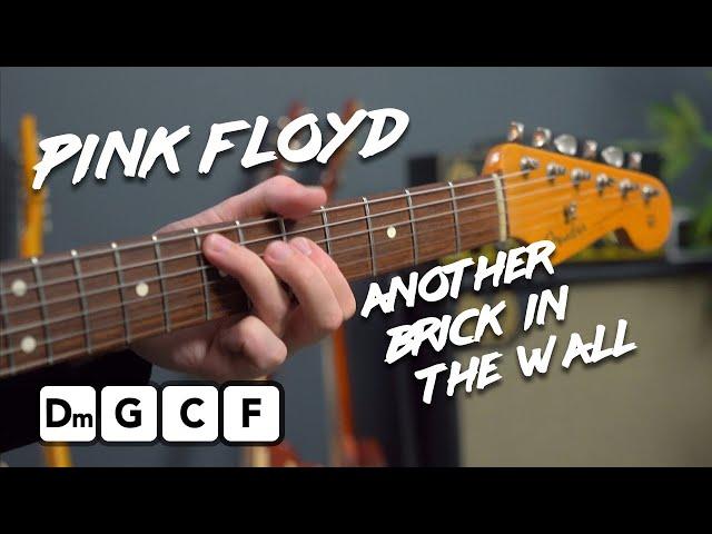 Pink Floyd - Another Brick In The Wall Guitar Tutorial/ Demo