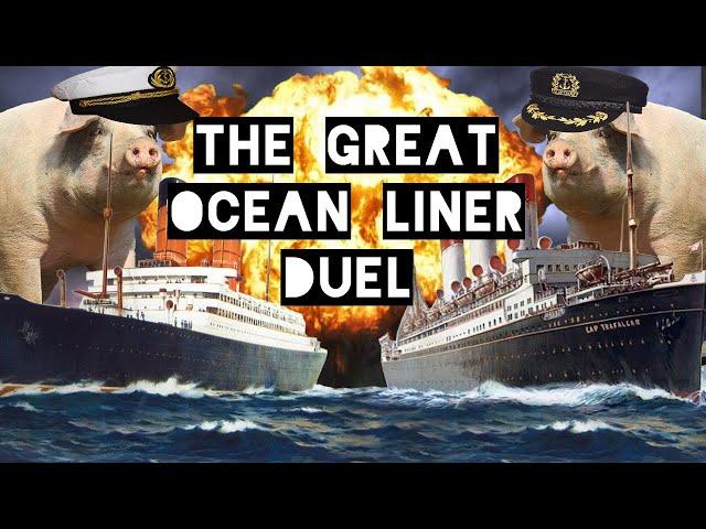 The Great Ocean Liner Duel of 1914