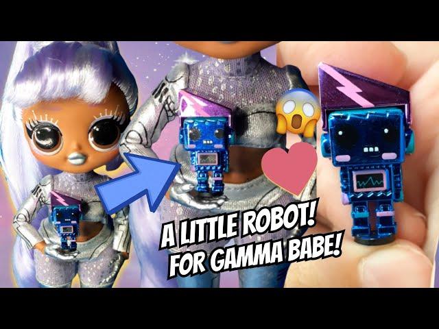 A LITTLE ROBOT FOR GAMMA BABE!/ LOL Surprise OMG/ Review from Gamma Babe