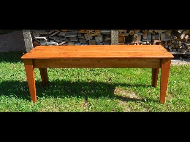 Garden Bench for Pallet Upcycling Challenge 2015