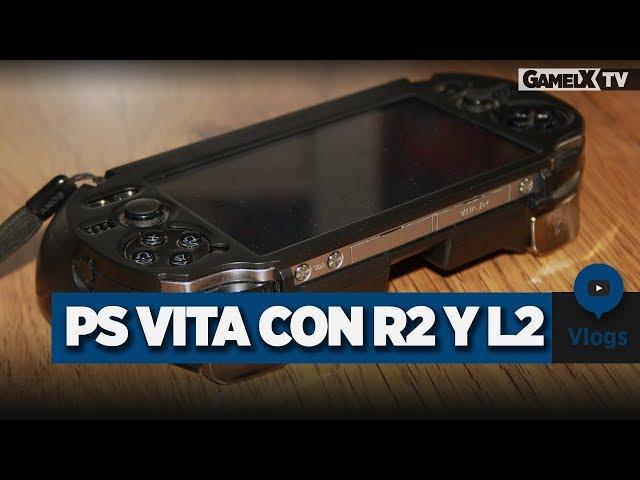 Carcasa PS Vita | PlayStation Vita con botones R2+L2 | Vlog