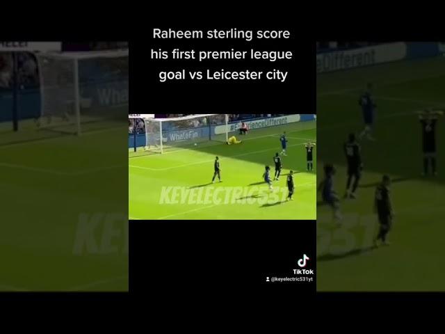 sterling score his first Premier League goal for Chelsea #chelseafc #chelsea #raheemsterling