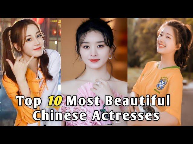 Top 10 Most Beautiful Chinese Actresses - 2022