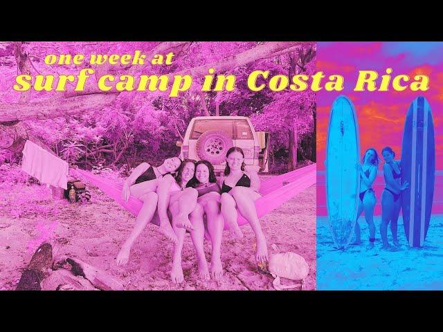 I spent a week at surf camp in Costa Rica (total beginner)