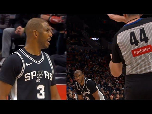 Chris Paul ejected after getting softest 2 techs in 10secs for having words with ref ‍️