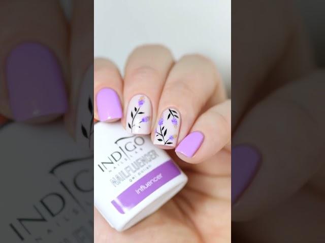 Lavender on my nails  #nails #nailart #purplenails