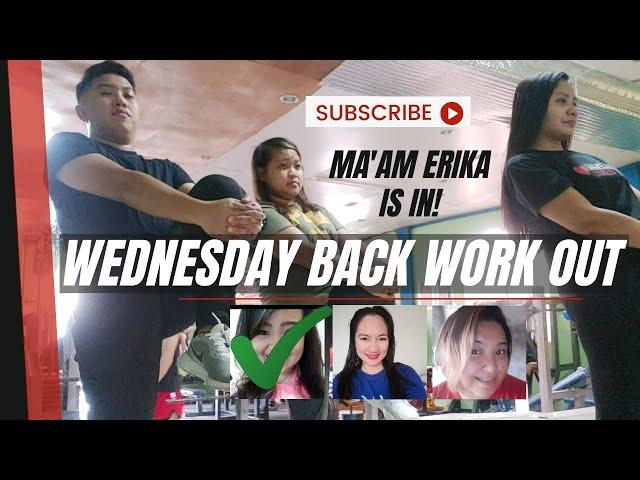 WEDNESDAY BACK WORK OUT | Gerald Ramos