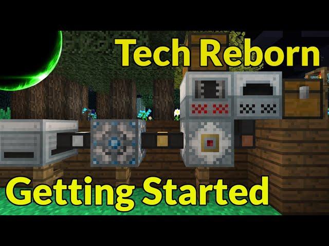 Tech Reborn: Basics (Rubber, Generator, Grinder, and Transformers) | Modded Minecraft Tutorial