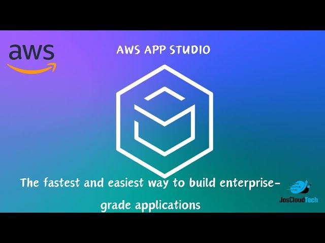 AWS App Studio Build enterprise-grade applications using natural language in minutes