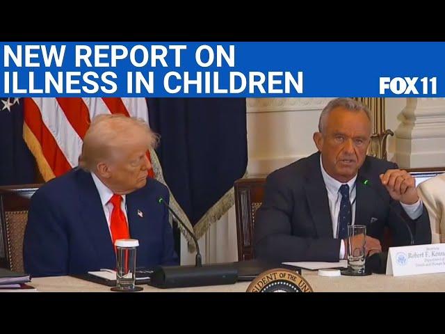 RFK Jr. 'Make America Health Again' report looks into children's health  | FOX 11 LA