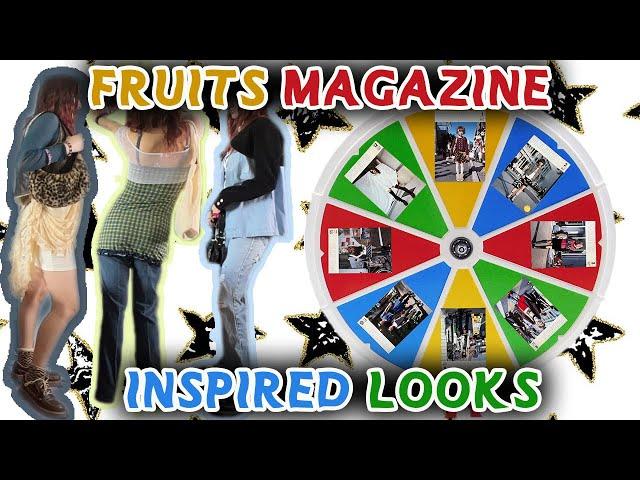 FRUiTS MAGAZINE INSPIRED LOOKS - JAPANESE STREET FASHION