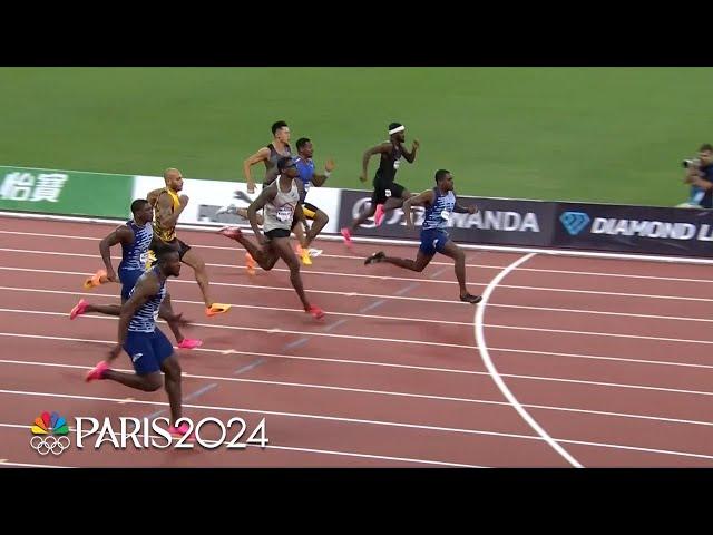 Christian Coleman blazes to fastest 100 of 2023 at Xiamen Diamond League | NBC Sports