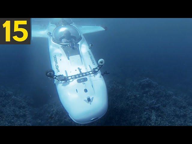 15 Incredible Submarines and Submersibles