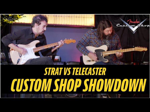 Fender Custom Shop Showdown 54 Strat vs 54 Tele