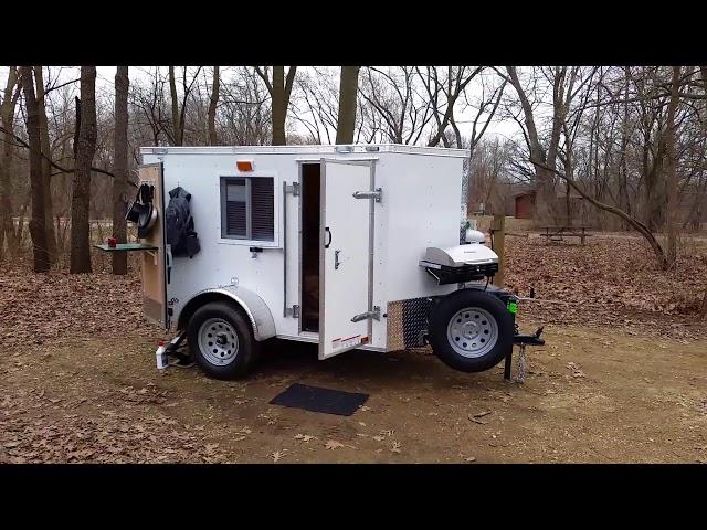 Cargo Trailer Camper 5X8