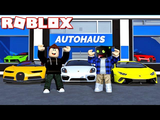 UNSER LUXUS-AUTOHAUS zu 100% VOLL? - Roblox [Deutsch/HD]