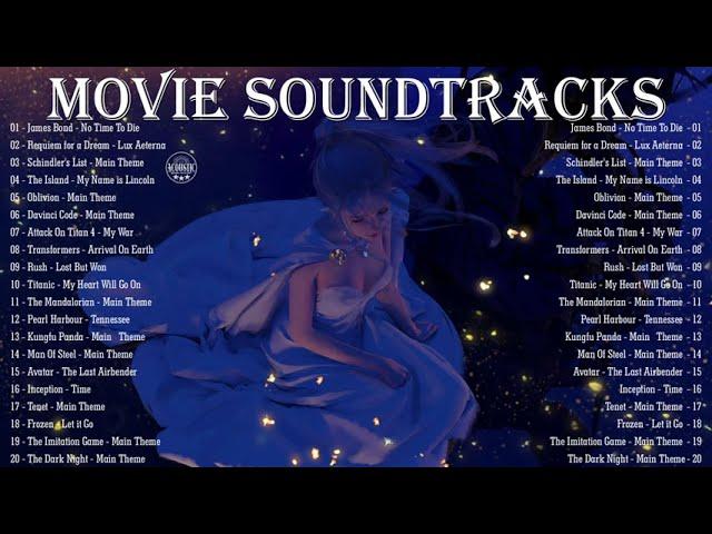 TOP MOVIE SOUNDTRACKS ALL TIME|Beautiful Piano Instrumental Music Cover Movie Sountrack All Time