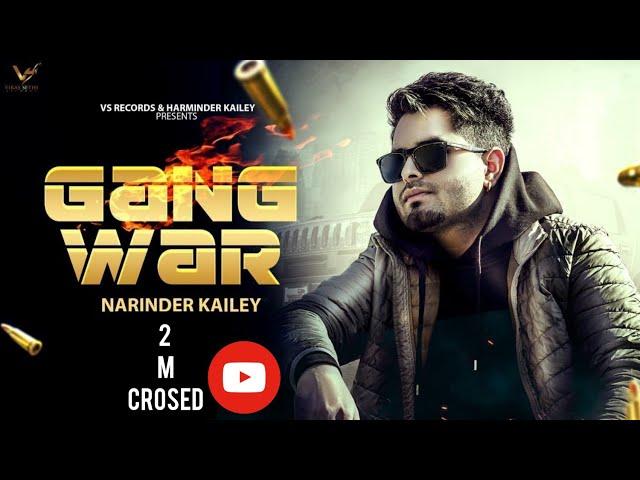 GANGWAR - Narinder Kailey Ft. Banka | Randy J | Official Music Video |   VS Records