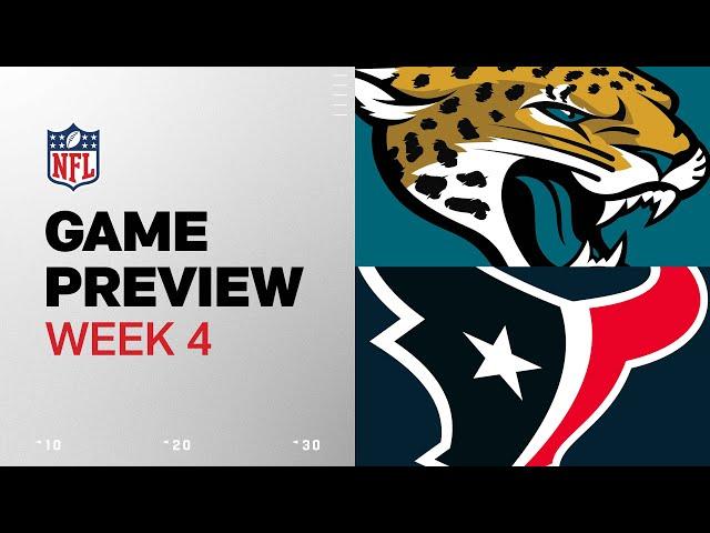 Jacksonville Jaguars vs. Houston Texans | 2024 Week 4 Game Preview