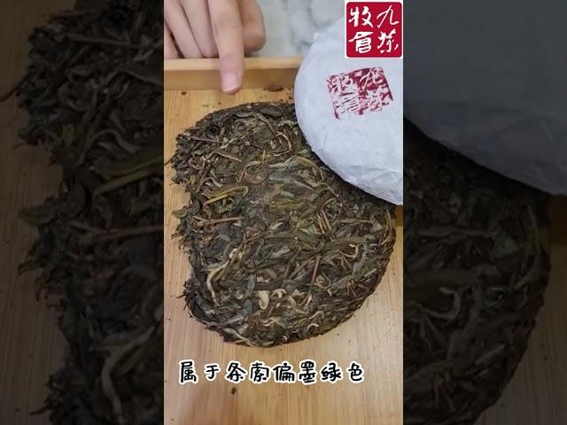 昔归纯料古树300年九牧茶仓出品