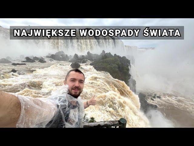 NAJWIĘKSZE WODOSPADY NA ŚWIECIE - IGUAZU // BRAZYLIA