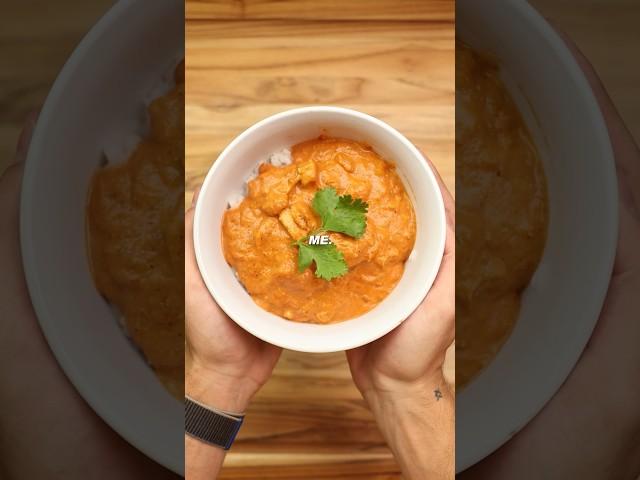 Butter chicken is a scam #food #cooking #foodasmr #recipe