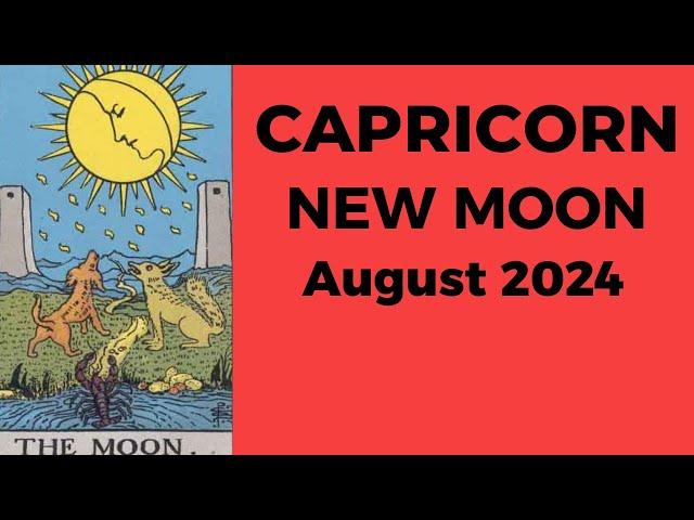 Capricorn: You're About To Live And Embrace Your New Blessings!  August 2024 New Moon Tarot