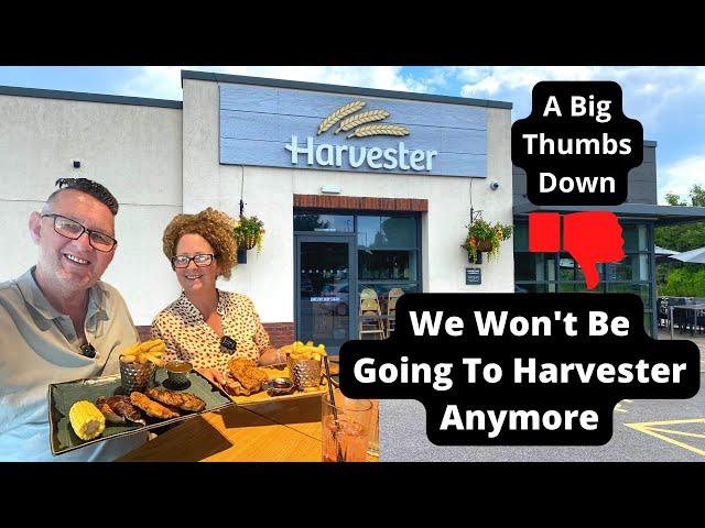 Sorry HARVESTER We Won't Be Back | Tracy & Colin The Food Huggers