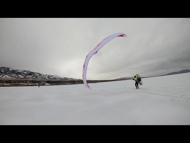 SUPERDELL CRASH!!! Paramotor Master Wipes Out On Flat Top!!