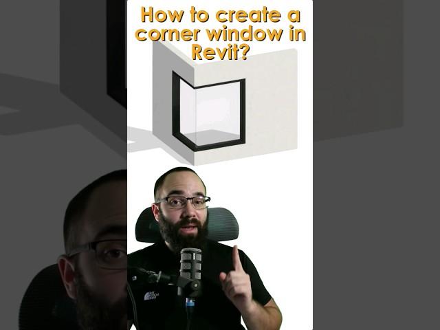 Adaptive Corner Window in #revit