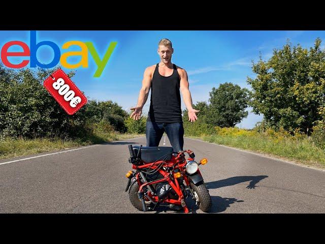 Ich Kaufe ein 800€ KLAPP-MOTORRAD von EBAY!