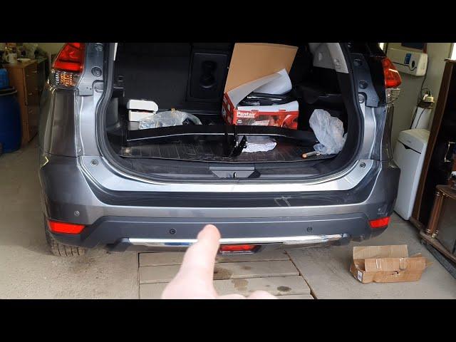Установка фаркопа по ГОСТУ на новый  Nissan X-trail