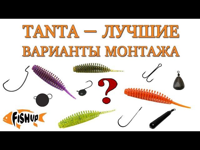 FishUp Tanta — ЛУЧШИЕ ВАРИАНТЫ МОНТАЖА силиконовой приманки (+ джиг риг)