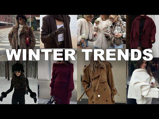 Winter Fashion Trends 2024/2025! (what to wear this season)