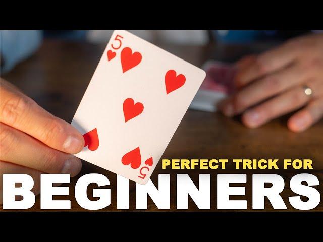 QUICK Self-Working BEGINNER Card Trick To Impress Anyone!