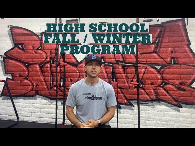 Ballplayers High School Fall / Winter Baseball Program 2022