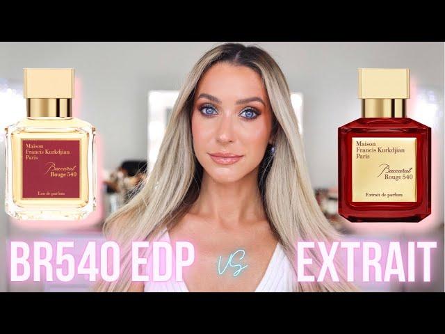 BACCARAT ROUGE 540 EDP VS EXTRAIT DE PARFUM COMPARISON REVIEW!