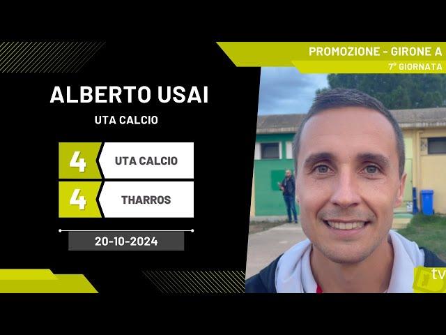 Alberto Usai cenatrocampista Uta Calcio 20-10-2024 - Diario Sportivo