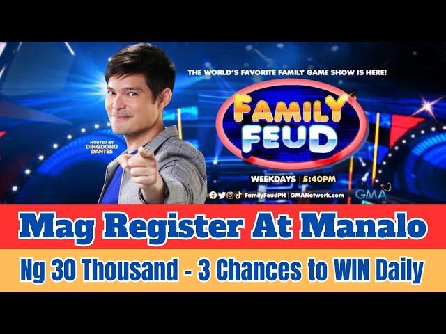 Paano Mag register At Sumali Sa Family Feud GuessTo Win Promo  - Paano Mag Submit Ng Entry