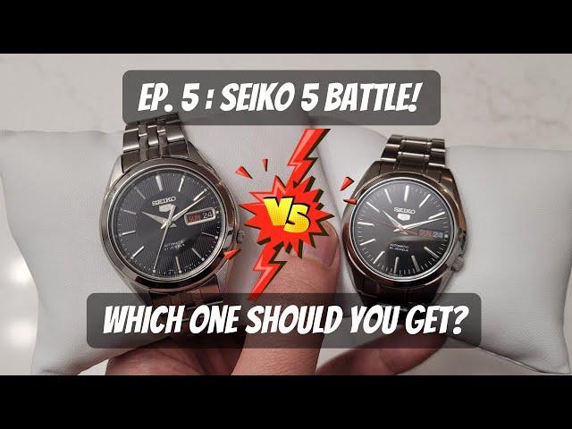 Seiko 5 BATTLE! Which Seiko 5 should you get?