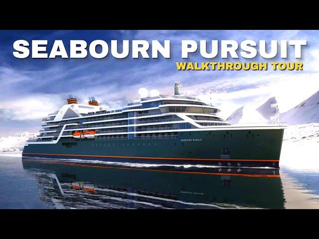 Seabourn Pursuit | Full Ship Walkthrough Tour | 4K | Seabourn Cruise Line