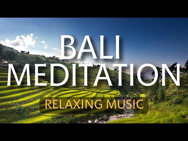 Relaxing BALI MEDITATION music ASIAN SOUNDS