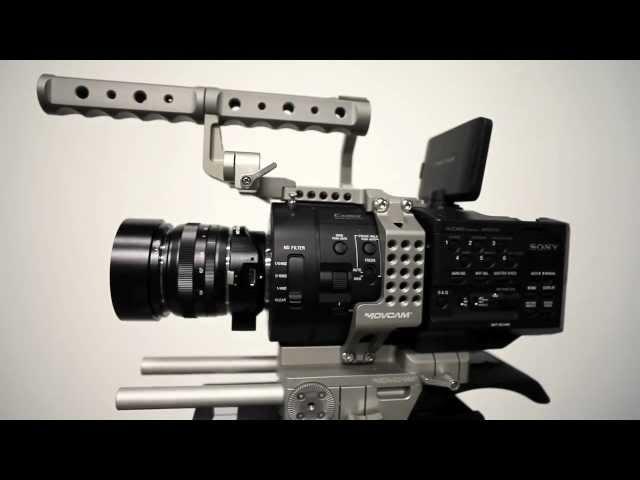 SONY NEX-FS700 with Movcam Rig, Metabones adapter and Pro K Solutions NEW screen protection