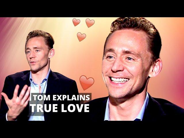 TOM HIDDLESTON Most Romantic Interview EVER | On Falling In LOVE ... (Marvel Loki)