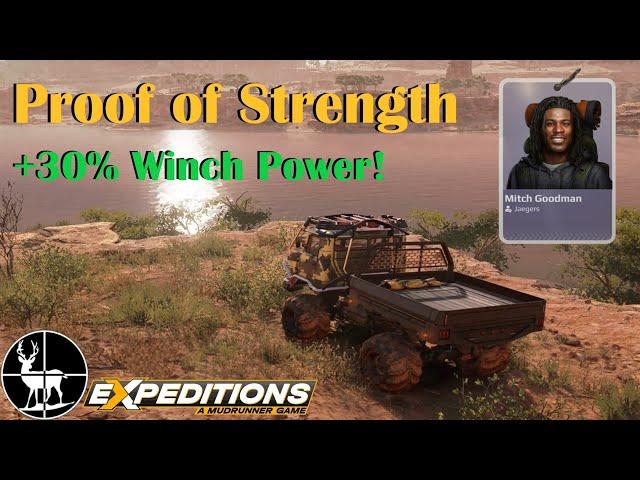 How to Unlock 30% More Winch Power | Expeditions: A MudRunner Game | Proof of Strength
