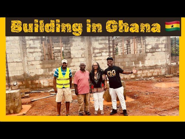 North Carolina Family Building A Dream House in Agyendum | ASEBU | Ghana 