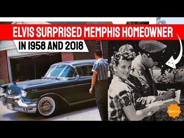 Memphis Surprise in A Cadillac Limo: Elvis Presley Drops Off Rex Mansfield Surprising a Homeowner
