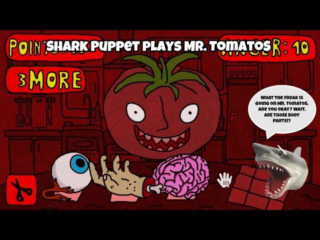 SB Movie: Shark Puppet plays Mr. TomatoS!