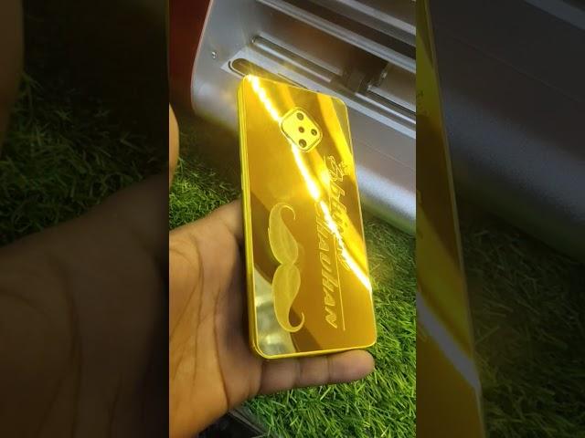 Golden Mobile Cover | Om Graphics