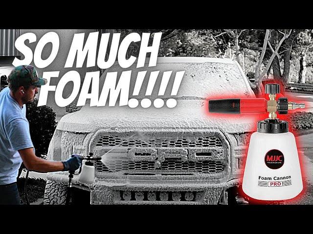 MJJC Foam Cannon Pro Review | Best Foam Cannon for Car Detailing | How to Get more foam | Car Wash